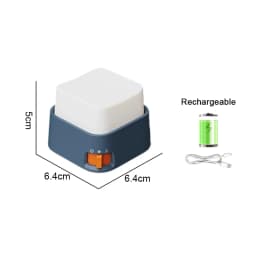LED Night Lights Bedside Table Lamp Room Decoration USB Rechargeable Led Lamp Decor Holiday Baby Bedroom For Birthday Gift