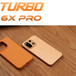 OnePlus Turbo 6X Pro 5G Phone Dimensity 7400 Super 8000mAh 80W IP69 Android 16 128GB 8GB RAM, 256GB 8GB RAM, 256GB 12GB RAM 50MP