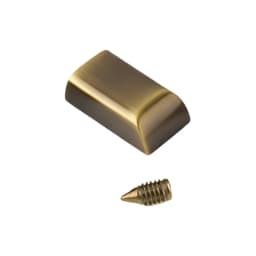 10-100pcs Metal Zipper Stopper Clips Tail Plug Heads With Screw for DIY Sewing Leather Craft Hardware