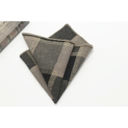 24CM Striped Brown Pocket Square British Style Cotton Linen Handkerchief Casual Plaid Cravat Tuxedo Hanky Suit Shirt Neckwear