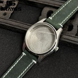 Retro 36/39mm Pilot Little Prince Watch Case Stainless Steel Sapphire Glass 20ATM Fit NH35 NH36 Movement Part Leather Strap