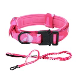 Dog Training Collar Adjustable Tactical Dog Collar And Leash Set Control Handle Pet Lead Collar For Small Big Dogs