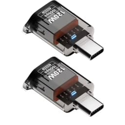 OTG USB C Female To USB A Male Adapter Converter High Speed Transfer for IPhone 16 15 IPad Tablet for Samsung Galaxy Android