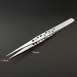 Electronics Industrial Tweezers Precision Anti-static Curved Straight Tip Stainless Forceps Phone Repair Hand Tool sets