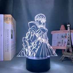 Anime 3d Light Fate Stay Night Saber for Bedroom Decor Birthday Gift Manga Fate Stay Night Led Night Light Lamp Saber