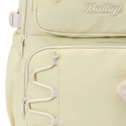 Women Backpack Lightweight Korean Style Nylon Multi-Pocket Travel Daypack Cute