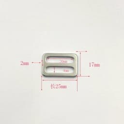2/5Pcs Deepeel 15-38mm Stainless Steel Bag Strap Buckles Tri-Glide Backpack Belt Adjust Slider Pet Collar Ring Clasp Accessories