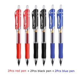 5/23pcs/set Gel Ink Pen Fine Point Gel Pens Refill Ballpoint Pen 0.5mm for Japanese Office School Cute Kawaii Stationery Supply