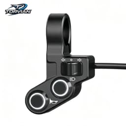 Torvian 7/8 inch Handlebar Motorcycle Switch Horn Turn Signals On/Off Horn Light Button Bike Motorcycle Scooter Switch