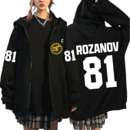 Heated Rivalry Shane Hollander Ilya Rozanov Hollanov 24 81 Zipper Hoodies Men Women Zip Up Sweatshirts Long Sleeves Jackets