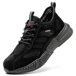 Summer Breathable Work Safety Shoes Work Steel Toe Shoes Anti Smashing Anti Stabbing Indestructible Shoes Protection Boots Men