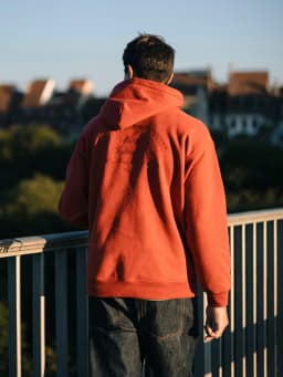 SIMWOOD 2026 Spring New Oversize 400gsm Carbon Peached Fabrics Letter Embroidery Hoodies High Quality Sweatshirts
