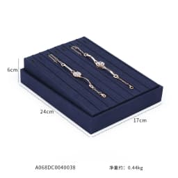 Dark Blue Jewelry Rack Light Luxury Ring Necklace Bracelet Decoration Bracelet Watch Display Table Jewelry Display Props