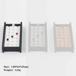 Wholesale Jewelry Gem Display Box Case Loose Diamond Storage Tool Coin Jar Show Tray Gem Pot Gemstone Organizer Holder Container