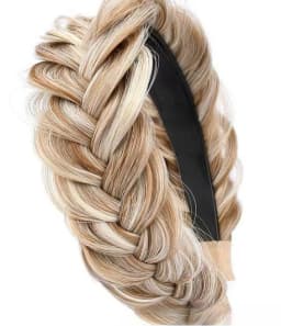 1PC Fishbone Braid Wig Headband High-end Light Luxury Braid Hair Decoration Special Daily Accessories All-season