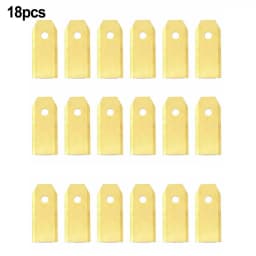 Get Perfect Cutting Results and Long Lasting Performance with These 43mm Stainless Steel Blades for Robotic Lawn Mowers