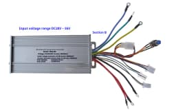 12V, 24V, 36V, 48V High-Power Brushless Motor Controller Three-Phase Motor with Hall, Lawn Mower Motor, Marine Propeller Drive