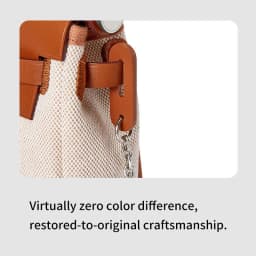 Leather Pin For Herbag 31 Leather Pin Cap Lock Chain Tree Paste Leather Anti Wear Sheet Bag Decoration Women Bag Accessories