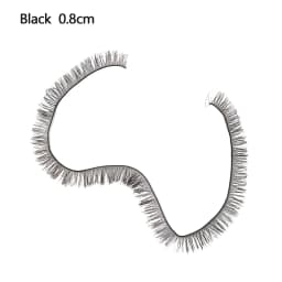 5Pcs 20cm 3 Colors Eye Lash DIY Kids Doll False Eyelashes Dolls Accessories Black Brown Tawny Children Toy Decoration
