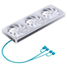 JONSBO ZA-120/240/360 Computer Case Fan 12CM 5V ARGB 120mm Monolithic Structure Water-Cooled Fan PWM Forward/Reverse Fan Kits