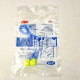 5pairs Original 3M 318-1005 Space Foam Soft Corded Ear Plugs Anti-noise Sleeping Reduction Norope Earplugs Protective Earmuffs