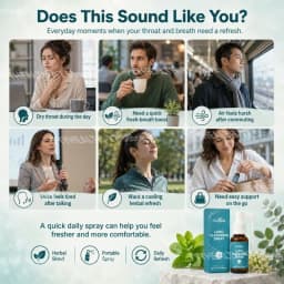 Respiratory Support Spray for Airway Clearance & Breathing Ease Natural Lung Detox Supplement Eucalyptus & Menthol Formula 30ml