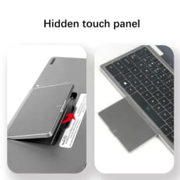 New Dual Screen Laptop Intel i3 1215U N100 Dual 10.95 Inch IPS Touch Screen Windows 11 Office Computer Tablet Notebook WiFi 6