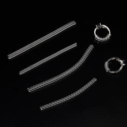 10cm Ring Size Reducer Tools Spiral Spring Based Rings Adjust Invisible Transparent Tightener Resizing Tool Jewelry Guard