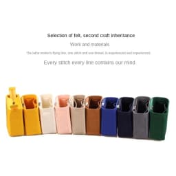 Multi-colour New Felt Insert Liner Makeup Organiser Pouch Handbag Tote Bag Internal Bag Cosmetic Storage Bag Organiser