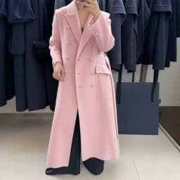 OFTBUY Women's Long Wool Coat Double Breasted Belted Waist Woolen Clothing Female Winter Warm Elegant Trench Style Outerwear
