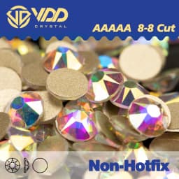 VDD AAAAA High Quality Glass Rhinestones Crystal AB Flatback Glitter Strass Stones For Nail Art DIY Crafts Clothes Decorations