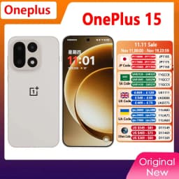 Original Oneplus 15 Global Rom Mobile Phone Snapdragon 8 Elite Gen 5 6.78" AMOLED 50.0MP 120W Charge 50.0MP IP69 Waterproof