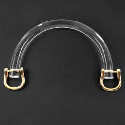 1/2/4Pcs U-shaped Acrylic Transparent Bag Handle Plastic Purse Frame Kiss Clasp Women Handbag Woven-bag Replace Bags Accessories