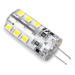6- 10pcs G4 Led Bulb 2W 12V/AC220V 3014SMD 24led Warm/Cold White 360 Degree Angle Chandelier Light Replace Halogen Lamp