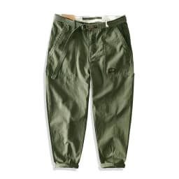 Yu Wenle Amekaji Trendy Versatile Workwear Pants Men American Retro Trousers Fashion Cargo Pants Man Straight Casual Baggy Pants