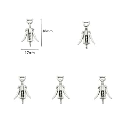 1/12 1/6 Bjd Dollhouse Accessories Mini Wine Bottle Opener Miniature Corkscrew Model For OB11 Doll House Kitchen Decorat