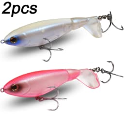 Propeller Plopper Chopp 20g 27g Bait 5X Strong Hook Swimbait Pesca Spin Wobbler Spinnerbait Fishing Topwater Crankbait Lure Kit