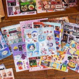 20 Sheets PET Die cut Stickers book Retro Cartoon Decorative handmade Scrapbooking Material Diary Japanese Stationery Supplies