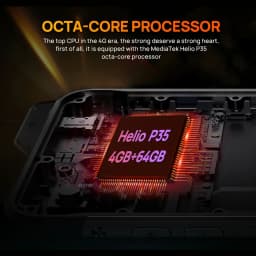 UNIWA W888 MT6765 Helio P35 Octa Core 4GB+64GB ATEX Explosion IP68 Smartphone Andriod11 6.3“ HD Screen 5000mAh NFC Mobile Phone