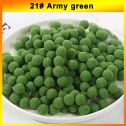 300-30Pcs Multicolor Pompoms Fur Balls Glitter Fluffy Pom Poms Elasticity Pom pom Soft Balls for DIY Crafts 8/10/15/20/25/30mm