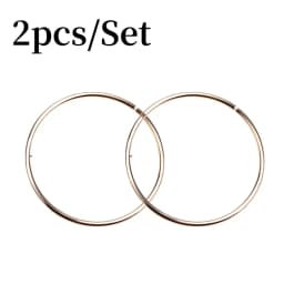 2pcs/Set Metal Round Purse Sewing Frame DIY Bag Handles For Bag Making Purse Handles 7.5/10CM Replacement Hardware For DIY Bag