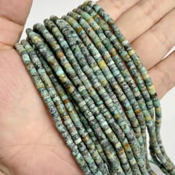 4x2mm Natural Flat Disc Round Stone Crystal Jades Spacer Beads Charm Jewelry Making Handmade Bracelet Necklace Earring Accessory