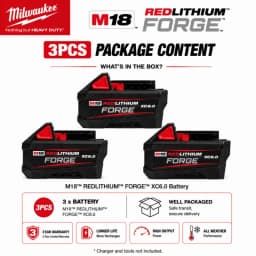 Milwaukee M12 REDLITHIUM HB 6.0Ah Extended Capacity Battery – 12V Rechargeable for M12 Cordless Tools (Model: 48-11-2402)