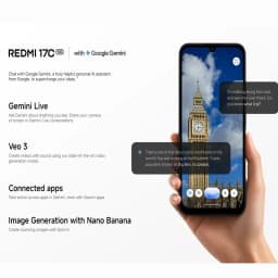 Global Version Redmi 17C 5g Ultra Hd Immersive Smartphone 6.9" 120Hz Display 50Mp Ai Camera System Massive 6000Mah Battery Mobile Phone