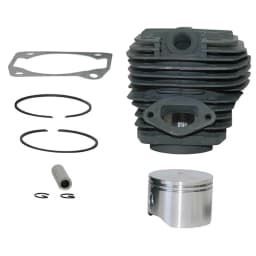 Cylinder Piston Kit For SX62 62cc Chainsaw Garden Tools Maintenance Kit Metal Cylinder Rings Retaining Rings Base Gasket Kit