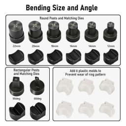 Metal Ring Bender Machine Jewelry Making Tool for Gold Silver Copper Round Forming Rolling Press DIY Craft Kit