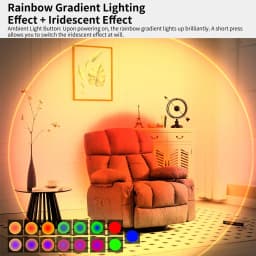 Magnetic LED Motion Sensor Wall Light USB Rechargeable Night Lights Up and Down Lighting for Living Room Bedroom Corridor