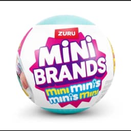 Zuru Mini Fridge Stuffing Toy Tide Play Blind Box Stuffing Fridge Ball, Blind Box Random Mini Model Toy Child Ideal Gift