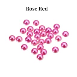 2/3/4/5/6/8/10/12/14 MM Acrylic Beads Pearl Imitation Half Round Flatback Colorful Bead For Jewelry Making DIY Accessories