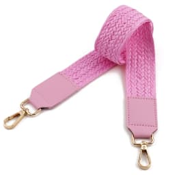 Customized Woven Raffia Bag Straps Women Shoulder Strap Replacement Supplies for Shoulder Bag Pouch Purse Making Crossbody Bag